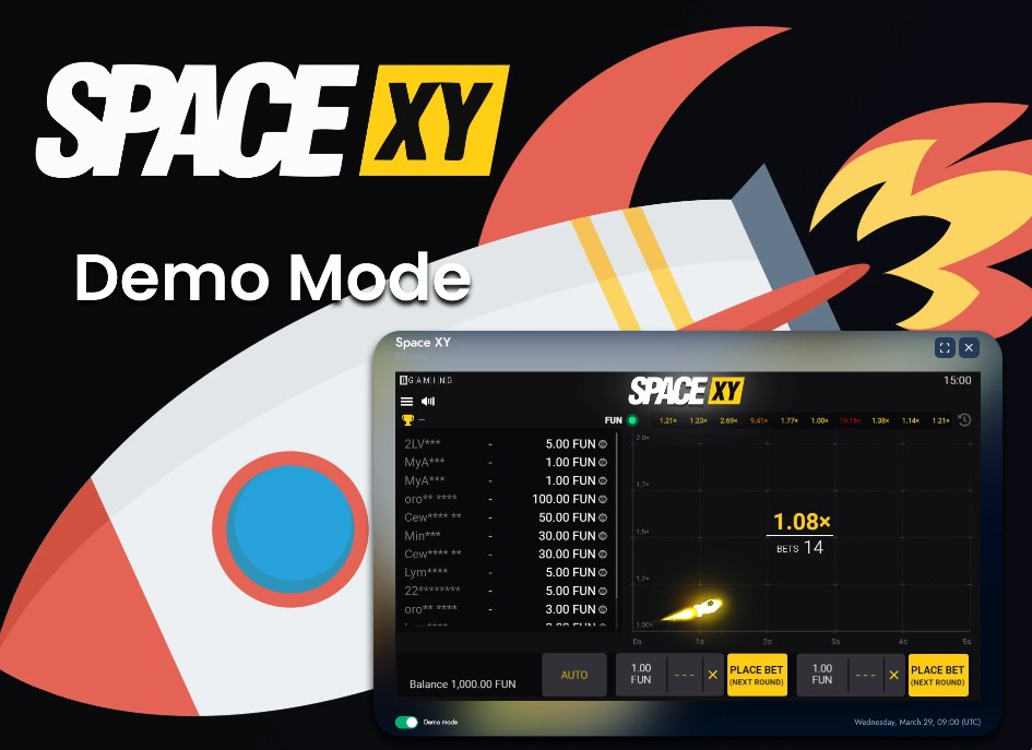 Demo Game SpaceXY.